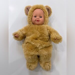🧸 Anne Geddes Bear Baby Doll – Plush Costume – Vintage Collector Toy